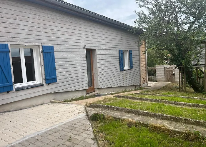 Apartmán L Ermitage 4 Couchages Avec Terrasse Et Jardin, A 7 Kms De Metz Lessy